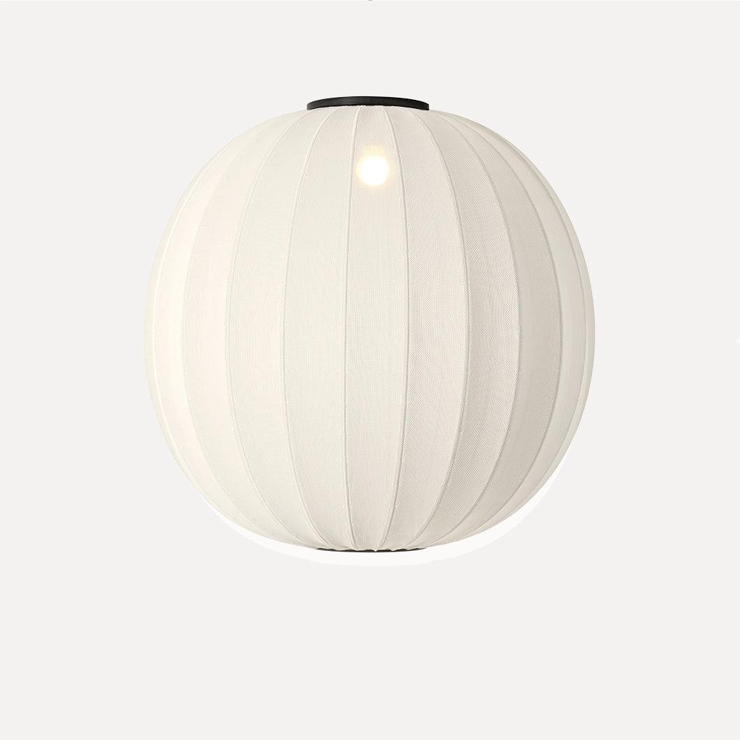 Knit-Wit 75 Round Ceiling, Pearl White