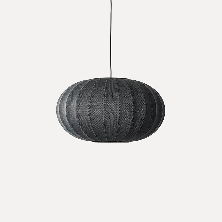 Knit-Wit 57 Oval Pendant, Black