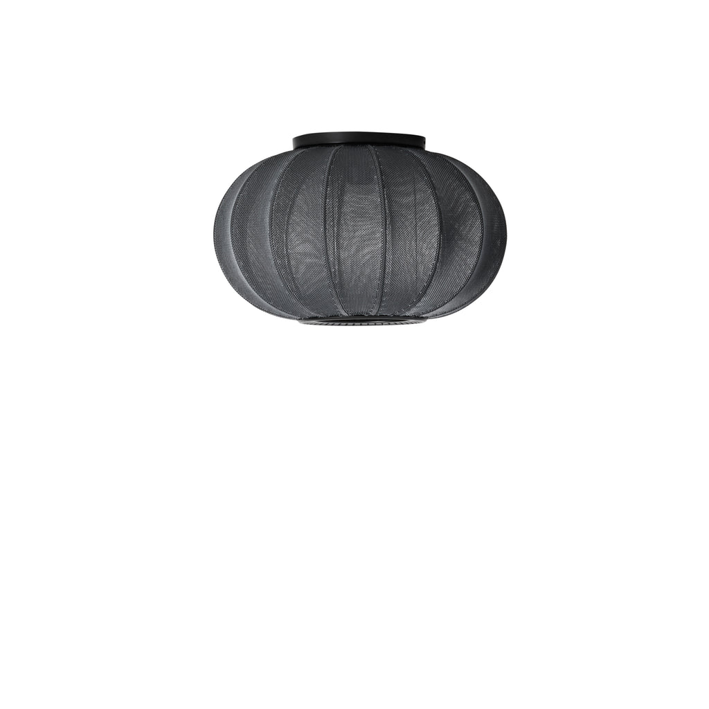 Knit-Wit 45 Oval Ceiling/Wall, Black