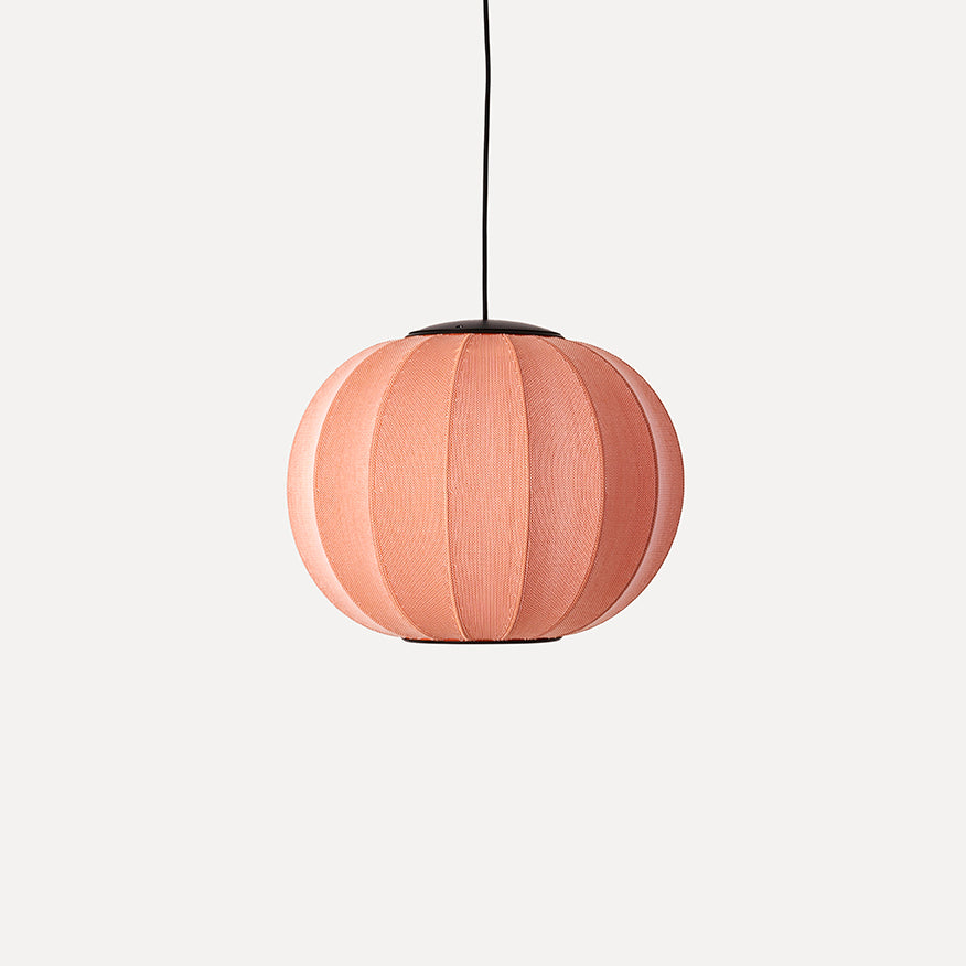 Knit-Wit 45 Round Pendant LED, Coral