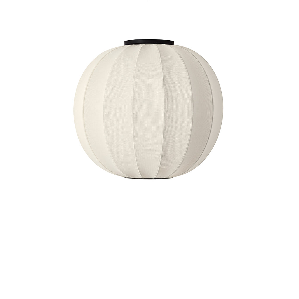 Knit-Wit 60 Round Ceiling, Pearl White