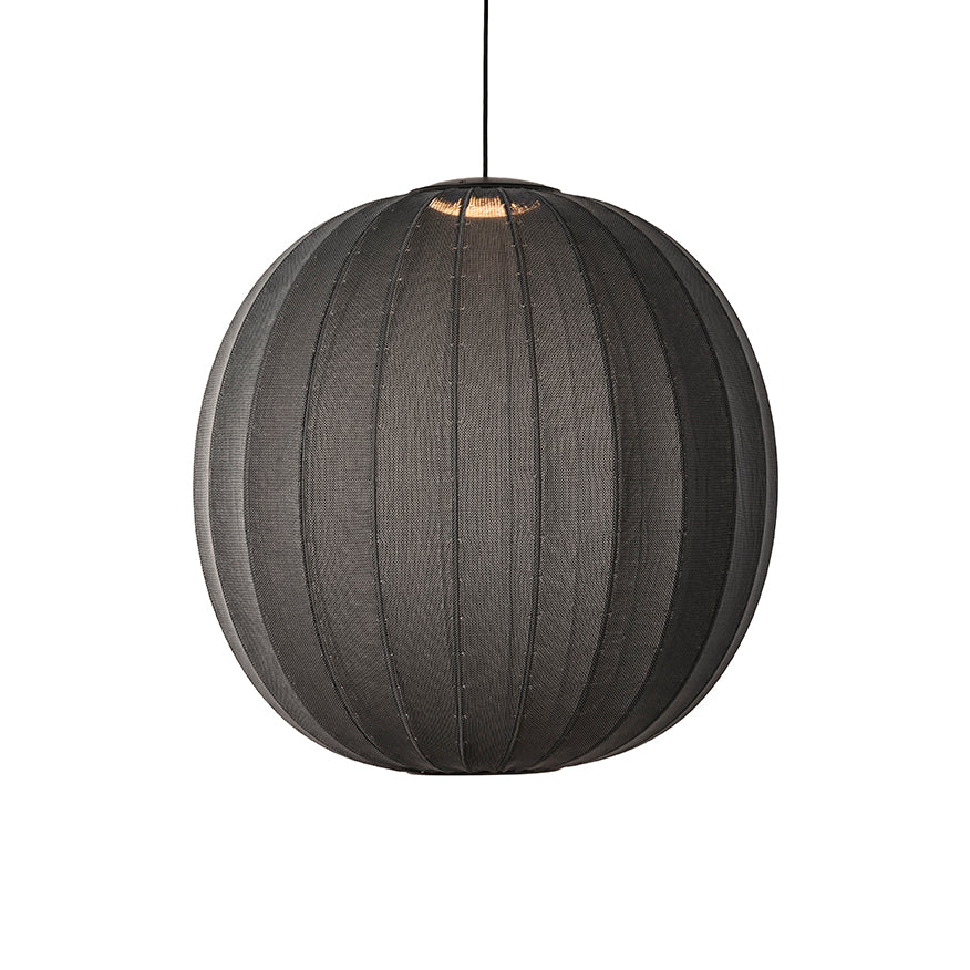 Knit-Wit 75 Round Pendant LED, Black
