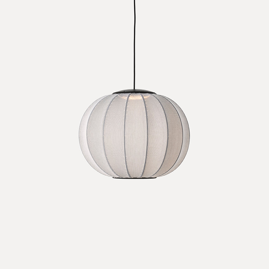 Knit-Wit 45 Round Pendant LED, Silver