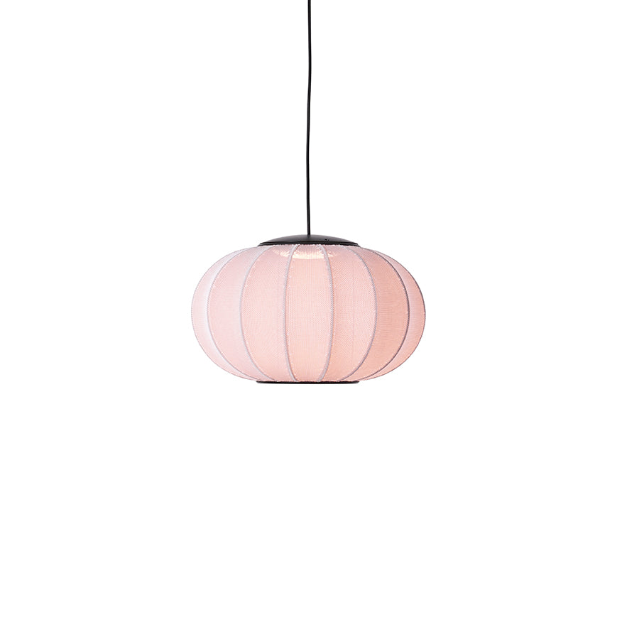 Knit-Wit 45 Oval Pendant LED, Light Pink