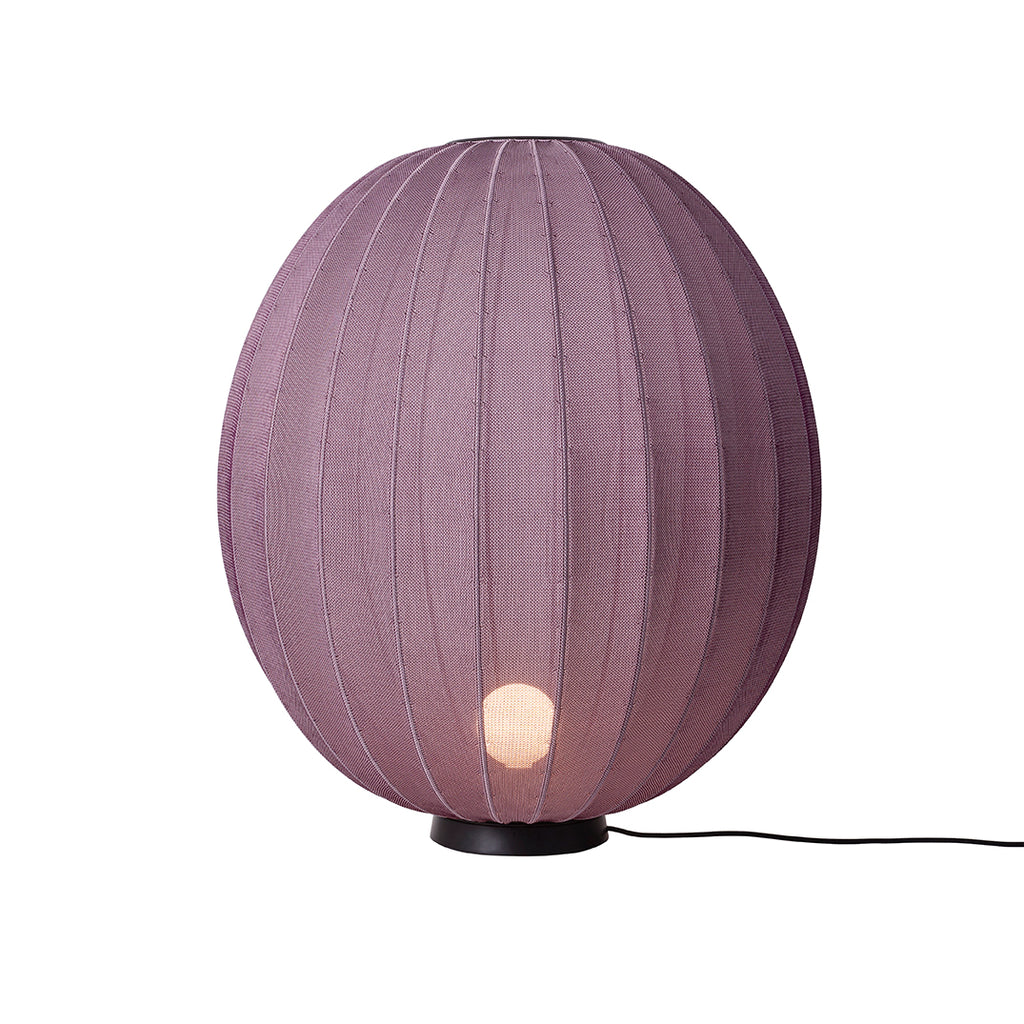 Knit-Wit 65 High Oval Floor Level, Burgundy