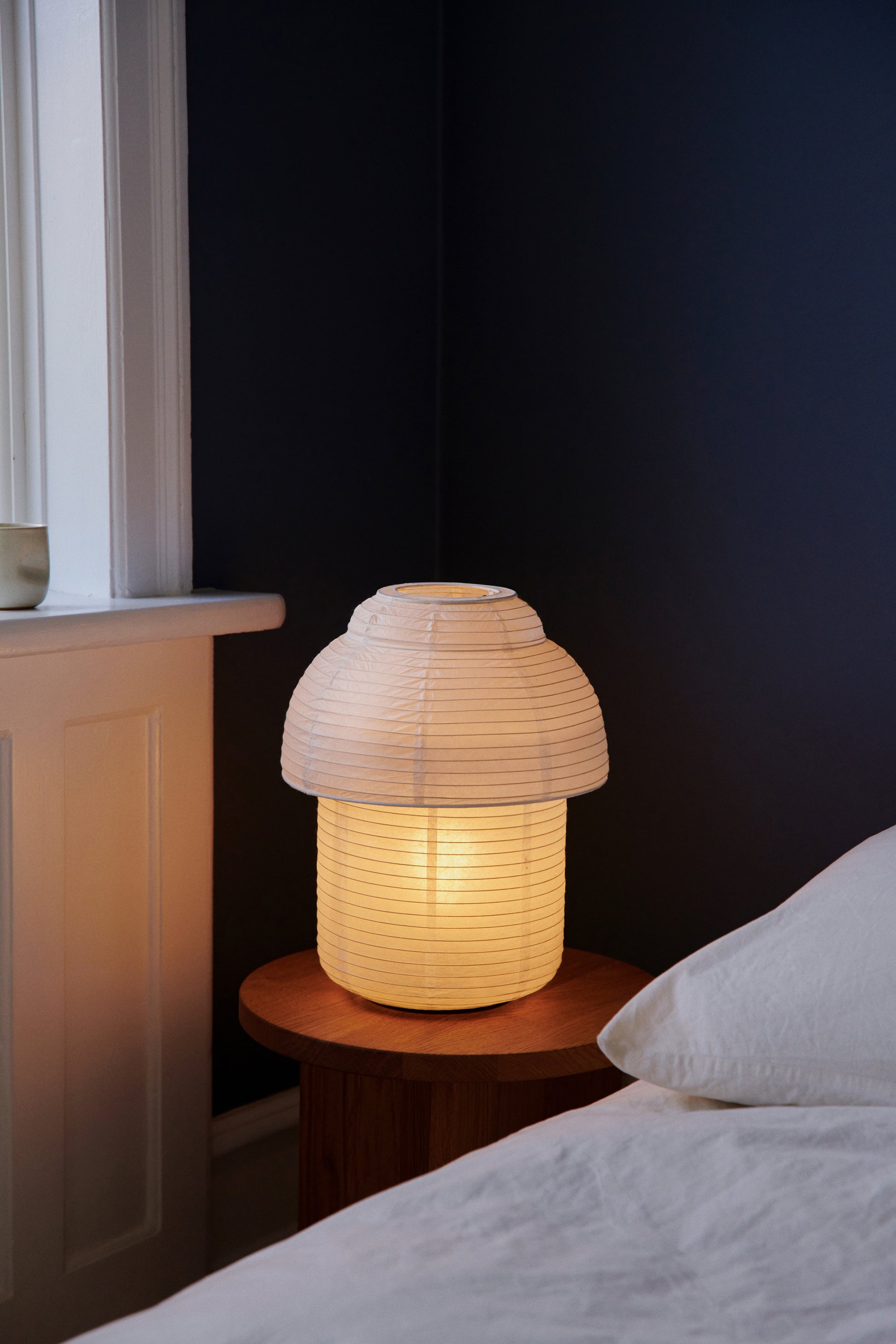 Papier Ø30 Double Table , White