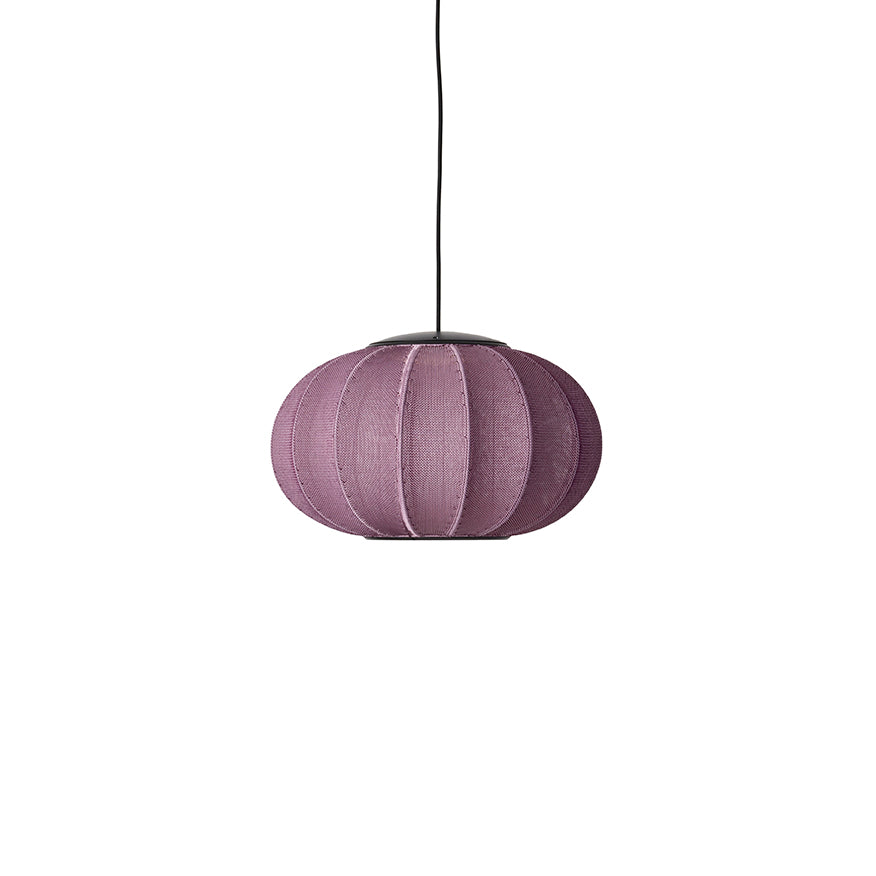 Knit-Wit 45 Oval Pendant LED, Burgundy