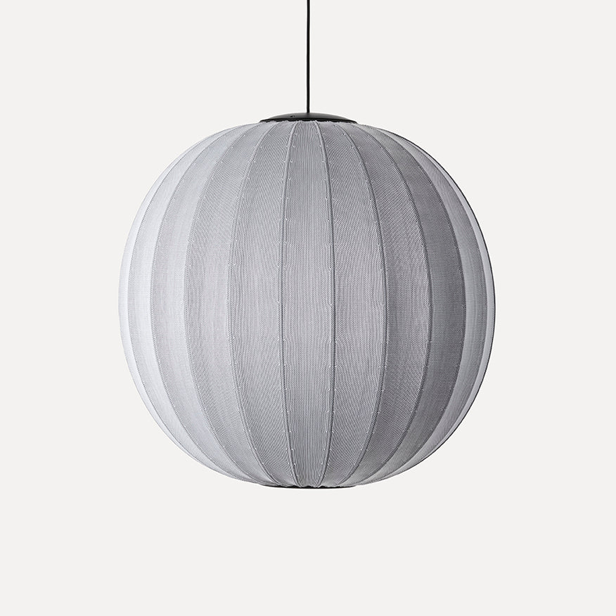 Knit-Wit 75 Round Pendant LED, Silver