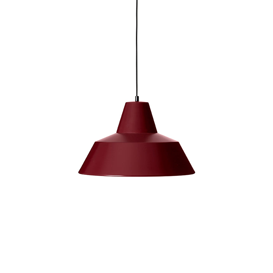 Workshop Lamp W4, Wine Red