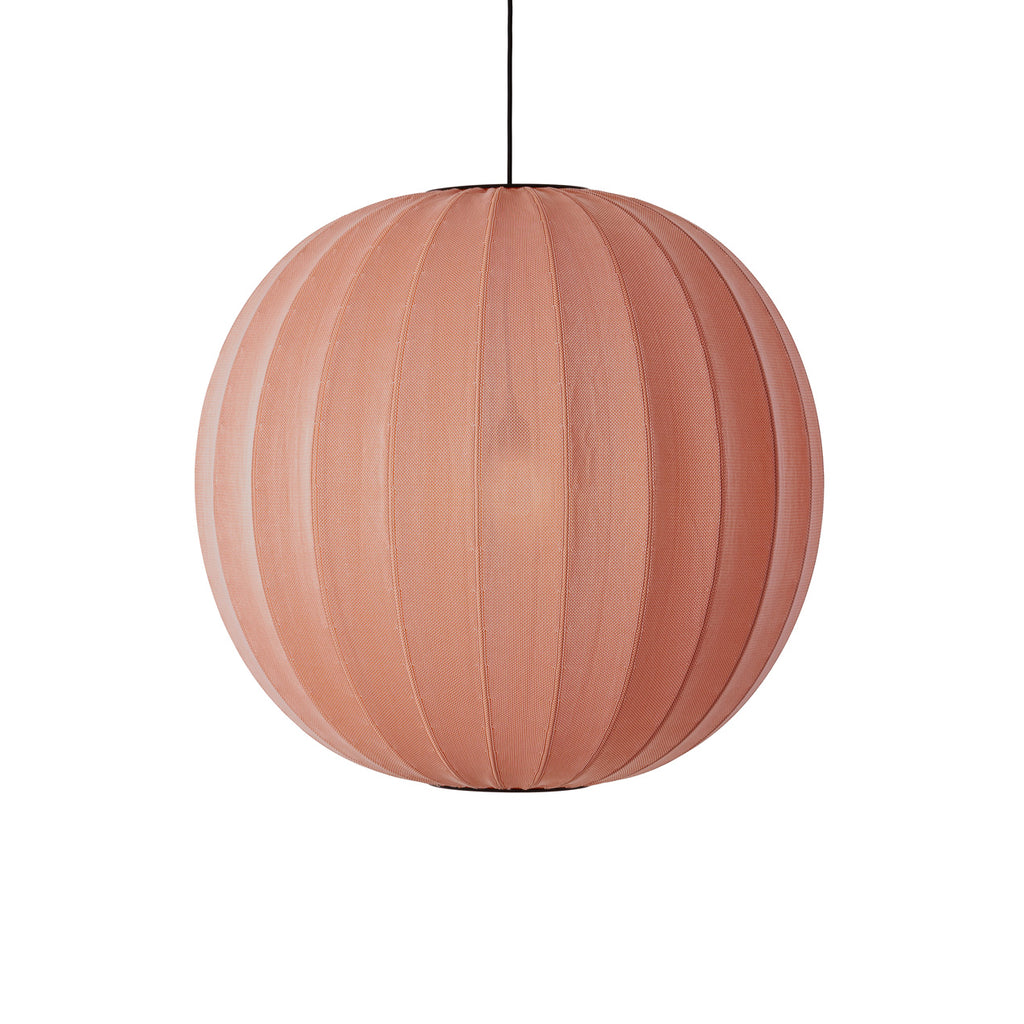Knit-Wit 75 Round Pendant, Coral
