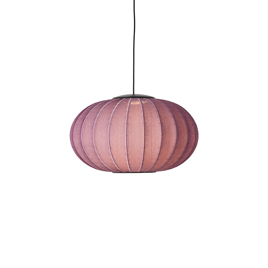 Knit-Wit 57 Oval Pendant LED, Burgundy