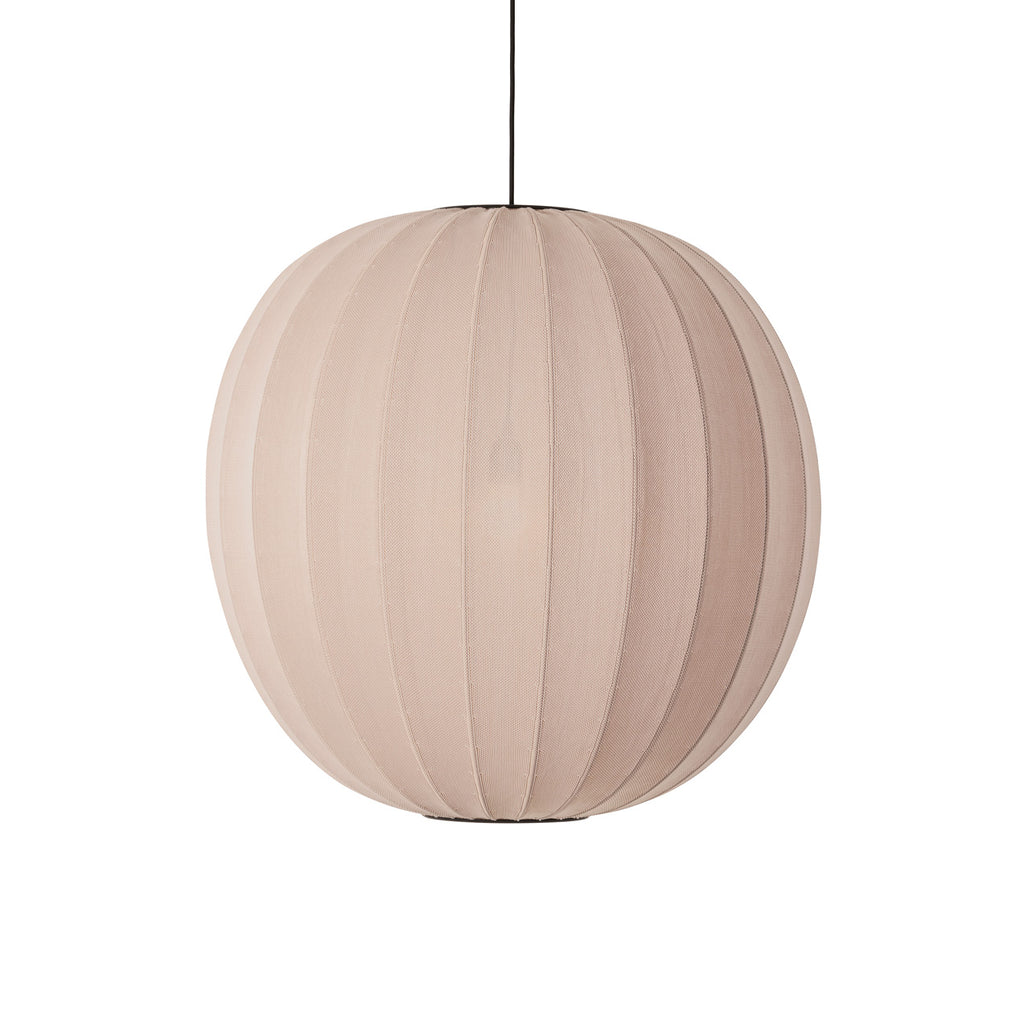 Knit-Wit 75 Round Pendant, Sand Stone