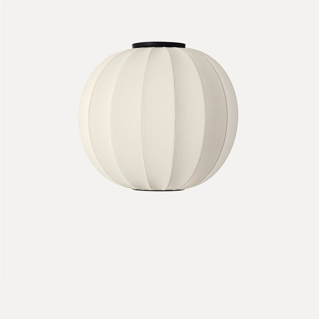 Knit-Wit 60 Round Ceiling, Pearl White