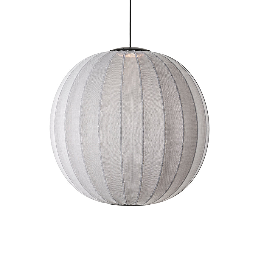 Knit-Wit 75 Round Pendant LED, Silver
