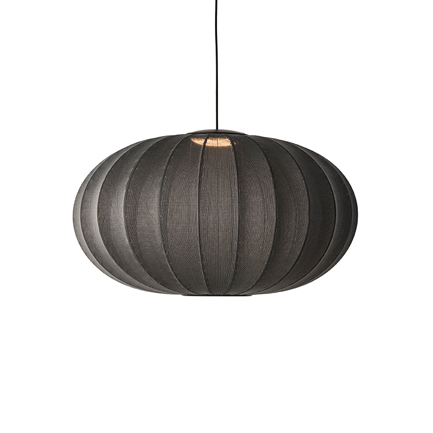 Knit-Wit 76 Oval Pendant LED, Black