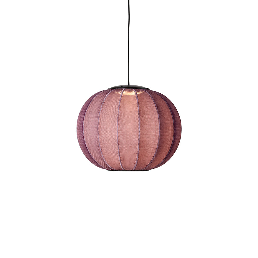 Knit-Wit 45 Round Pendant LED, Burgundy
