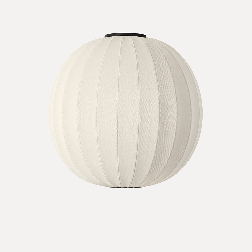 Knit-Wit 75 Round Ceiling, Pearl White