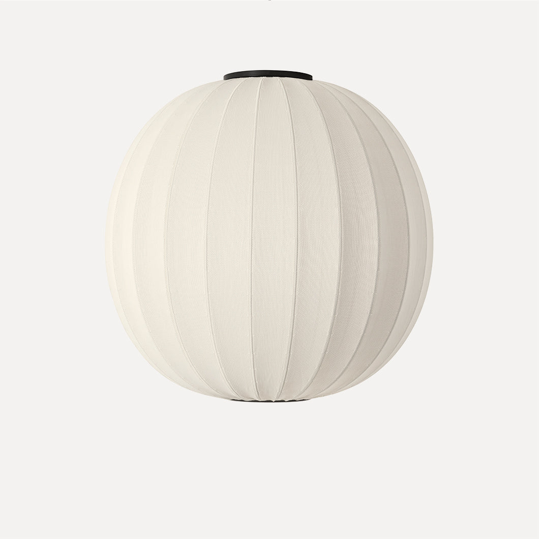 Knit-Wit 75 Round Ceiling, Pearl White