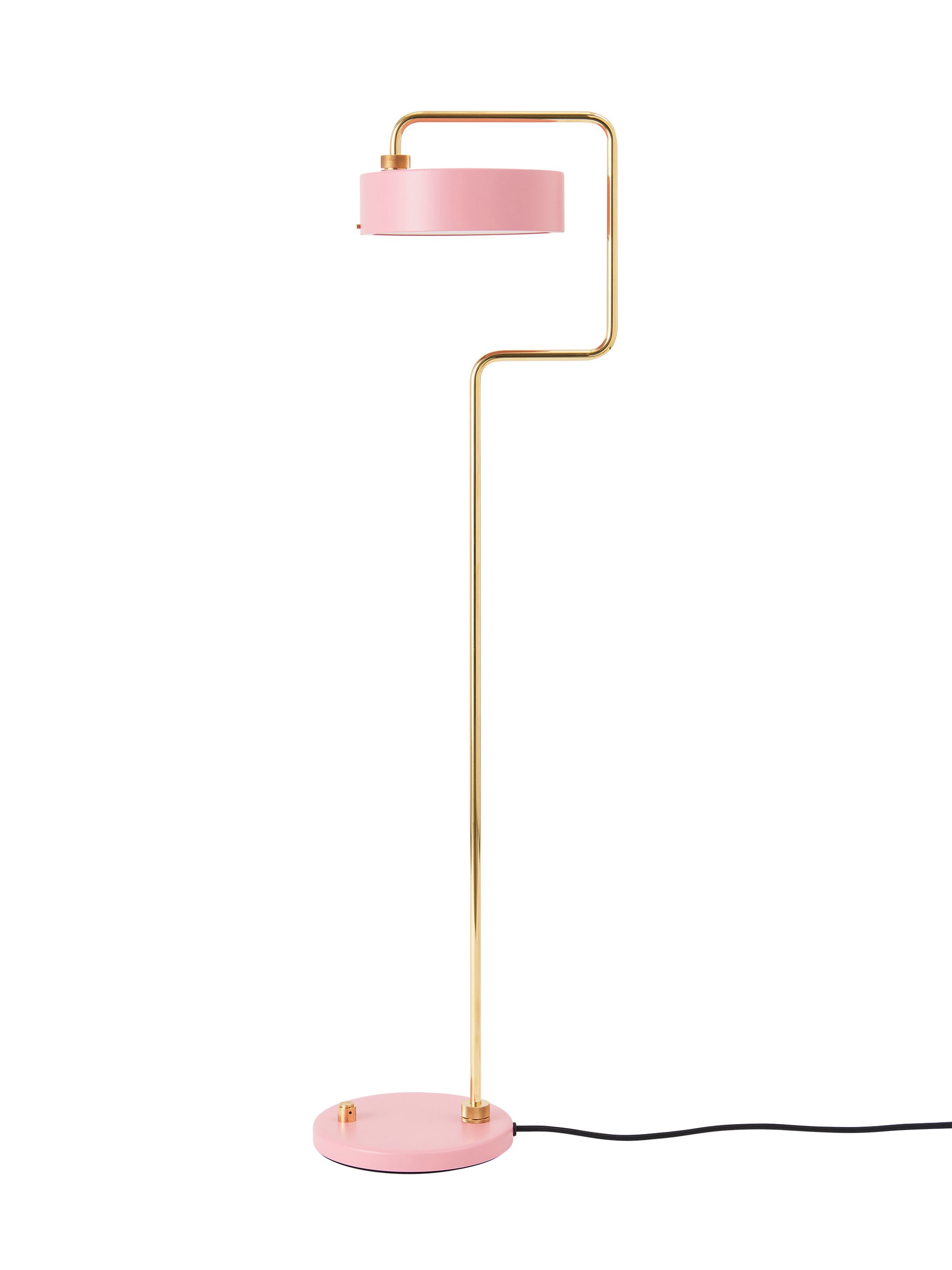 Petite Machine Floor Lamp, Light Pink