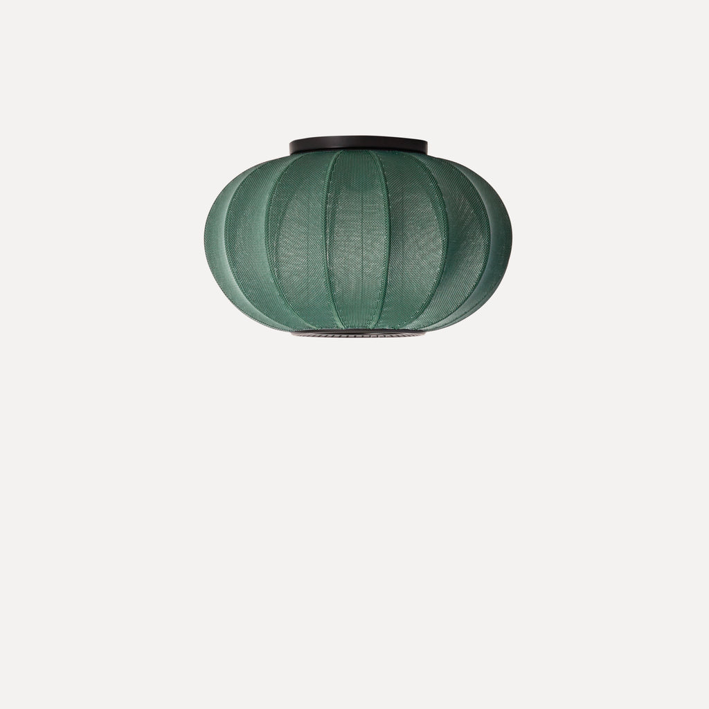 Knit-Wit 45 Oval Ceiling/Wall, Tweed Green