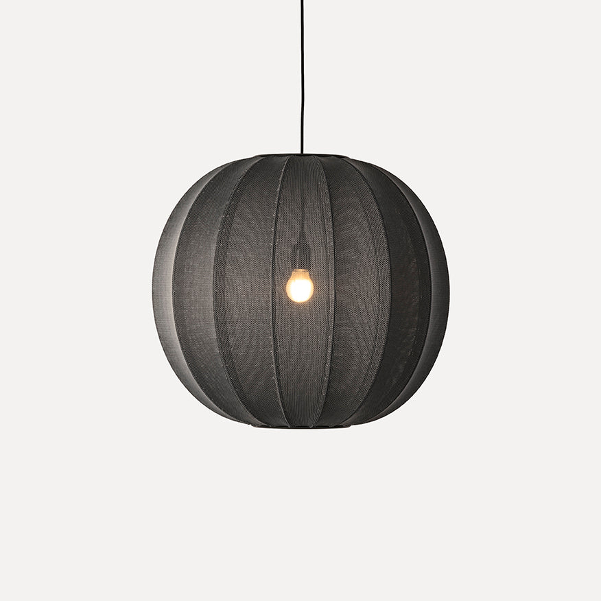 Knit-Wit 60 Round Pendant, Black