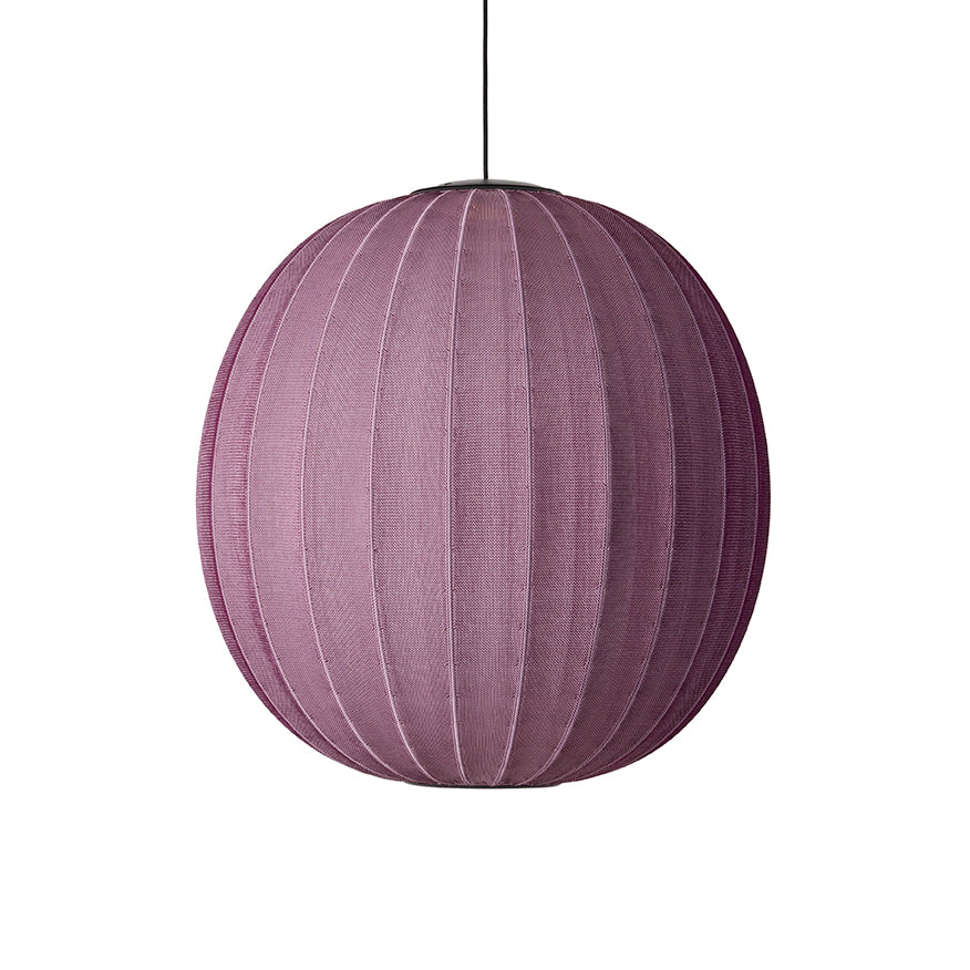 Knit-Wit 75 Round Pendant LED, Burgundy
