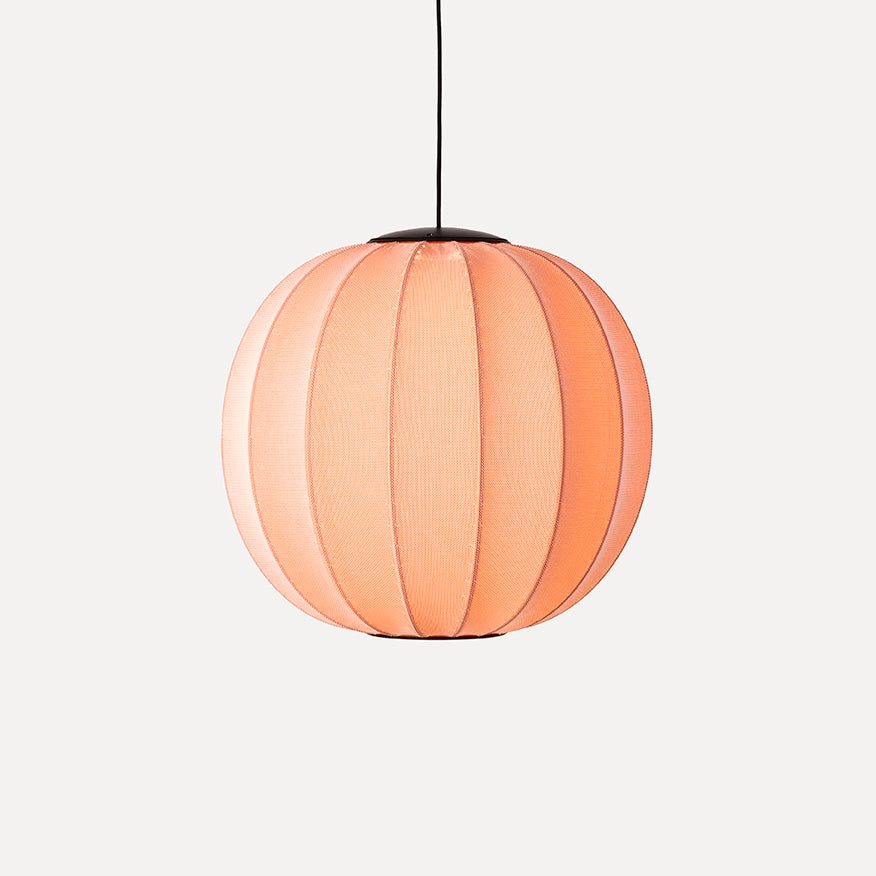 Knit-Wit 60 Round Pendant LED, Coral