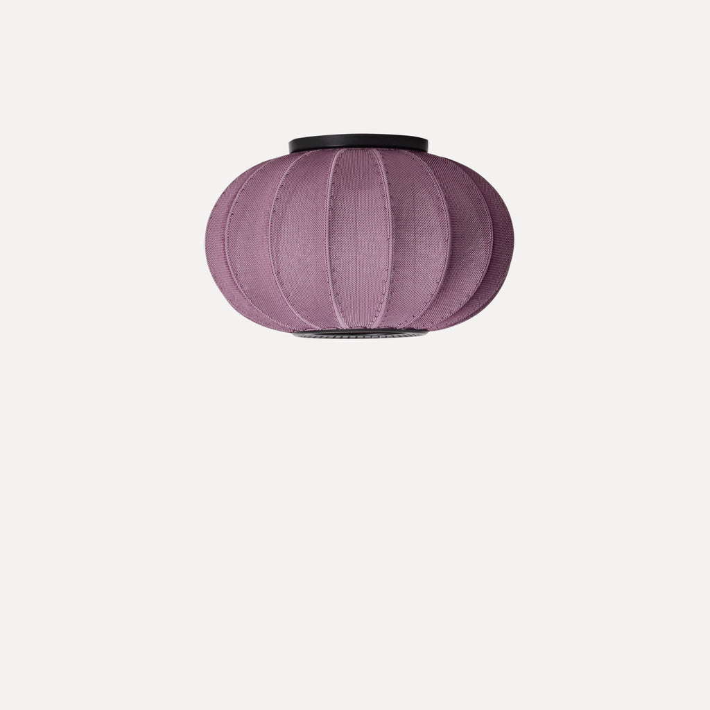 Knit-Wit 45 Oval Ceiling/Wall, Burgundy