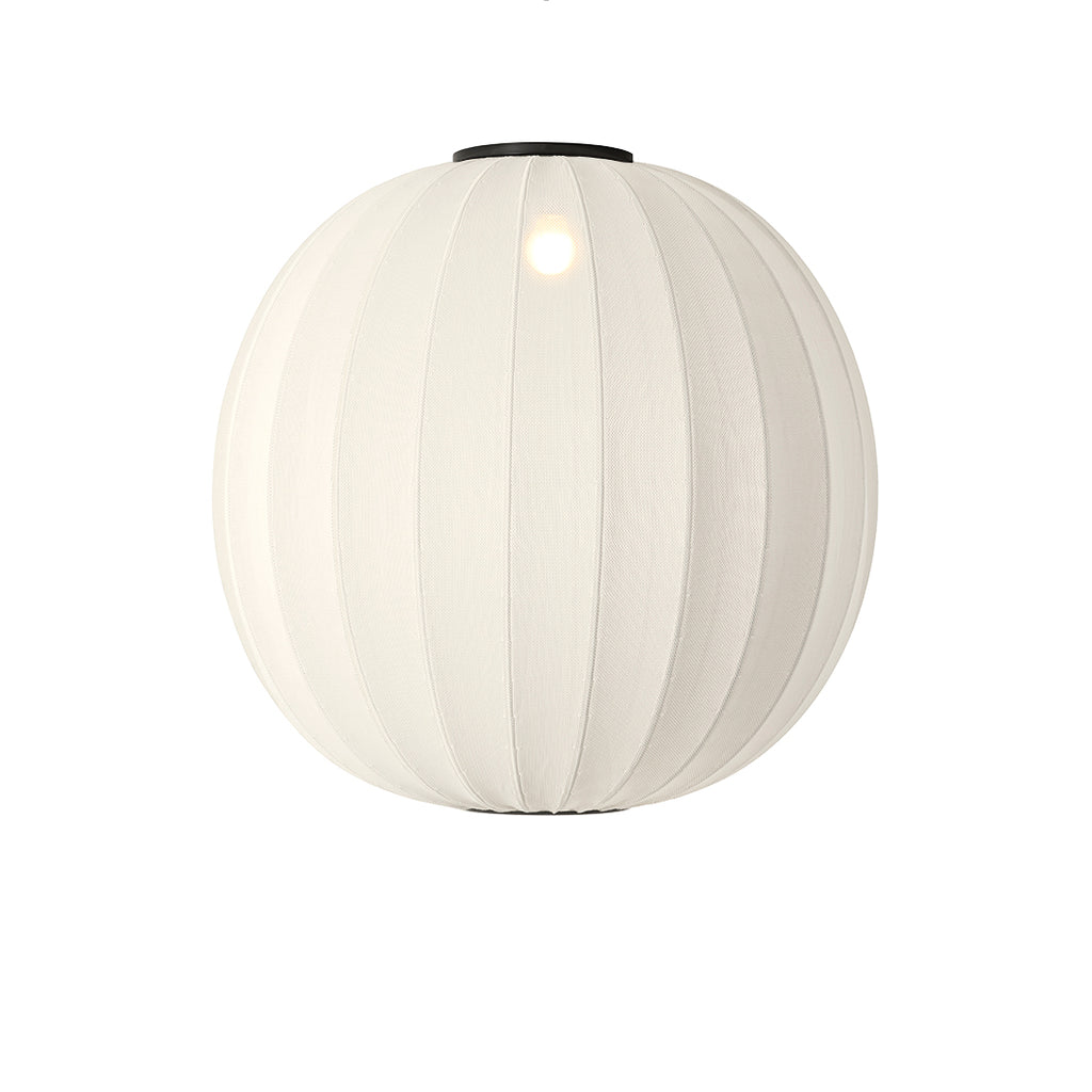Knit-Wit 75 Round Ceiling, Pearl White