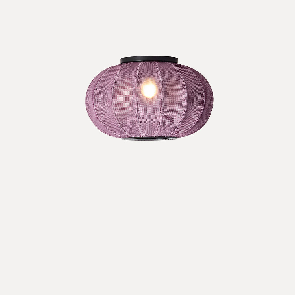 Knit-Wit 45 Oval Ceiling/Wall, Burgundy