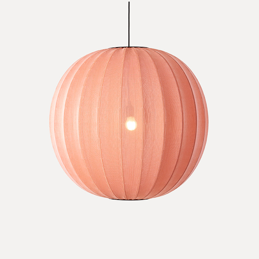 Knit-Wit 75 Round Pendant, Coral