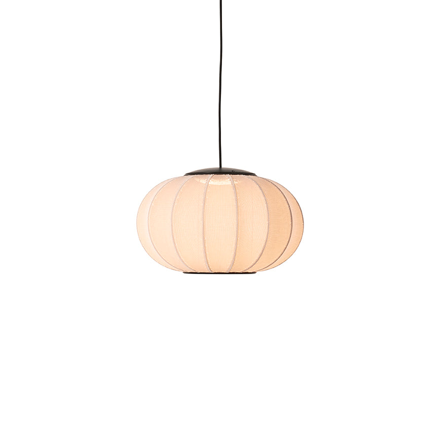 Knit-Wit 45 Oval Pendant LED, Sand Stone