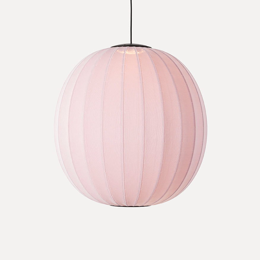 Knit-Wit 75 Round Pendant LED, Light Pink