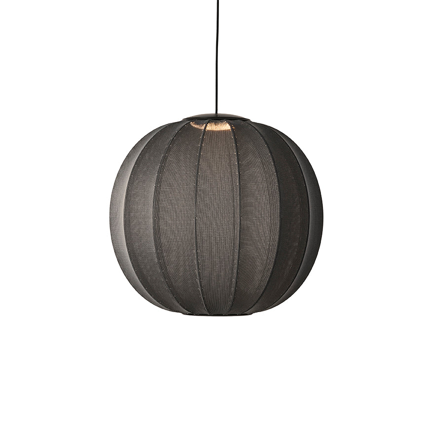 Knit-Wit 60 Round Pendant LED, Black