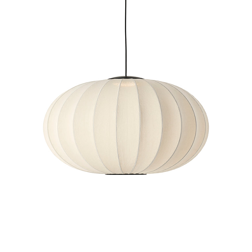 Knit-Wit 76 Oval Pendant LED, Pearl White