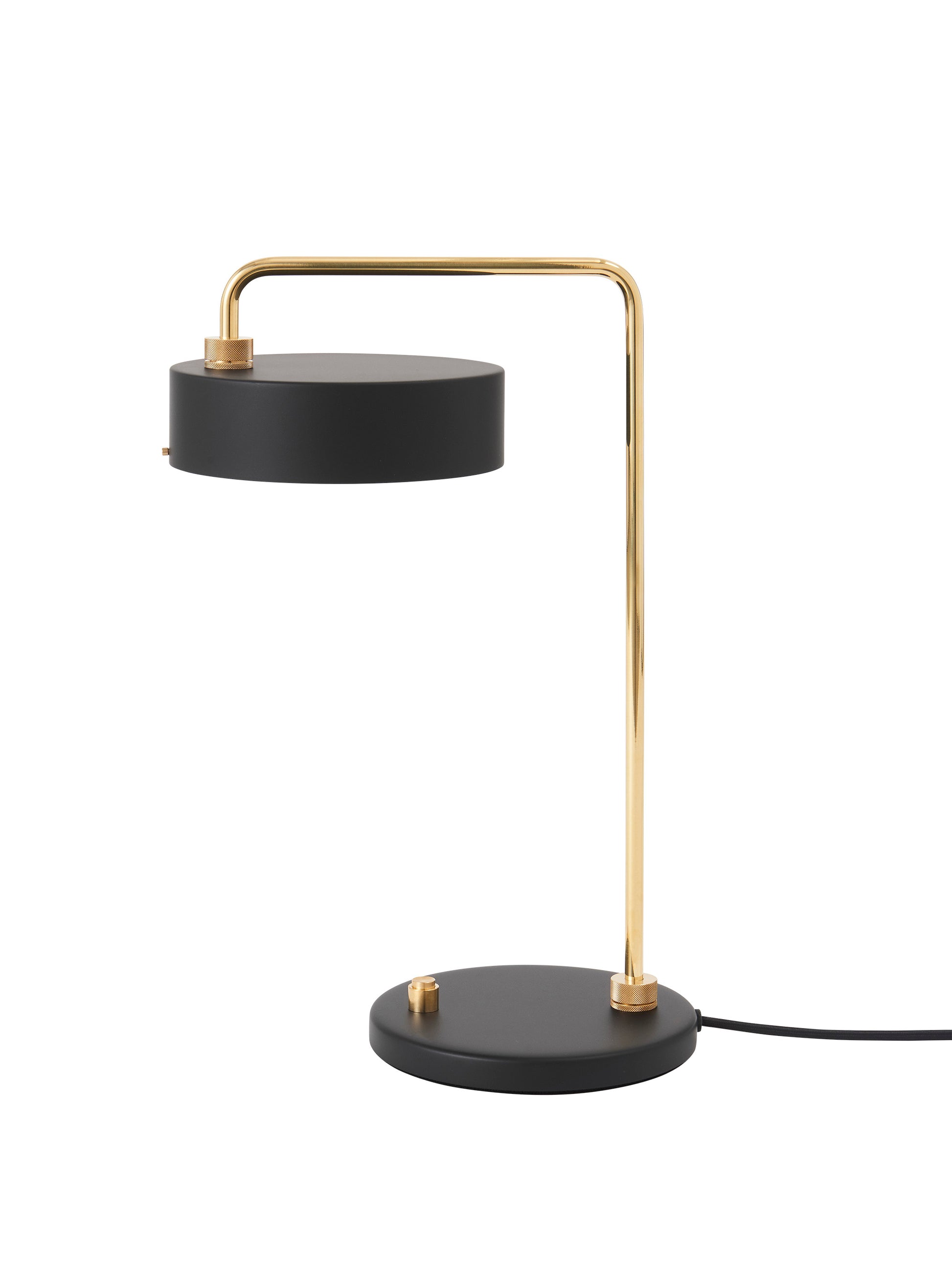 Petite Machine Table Lamp, Deep Black