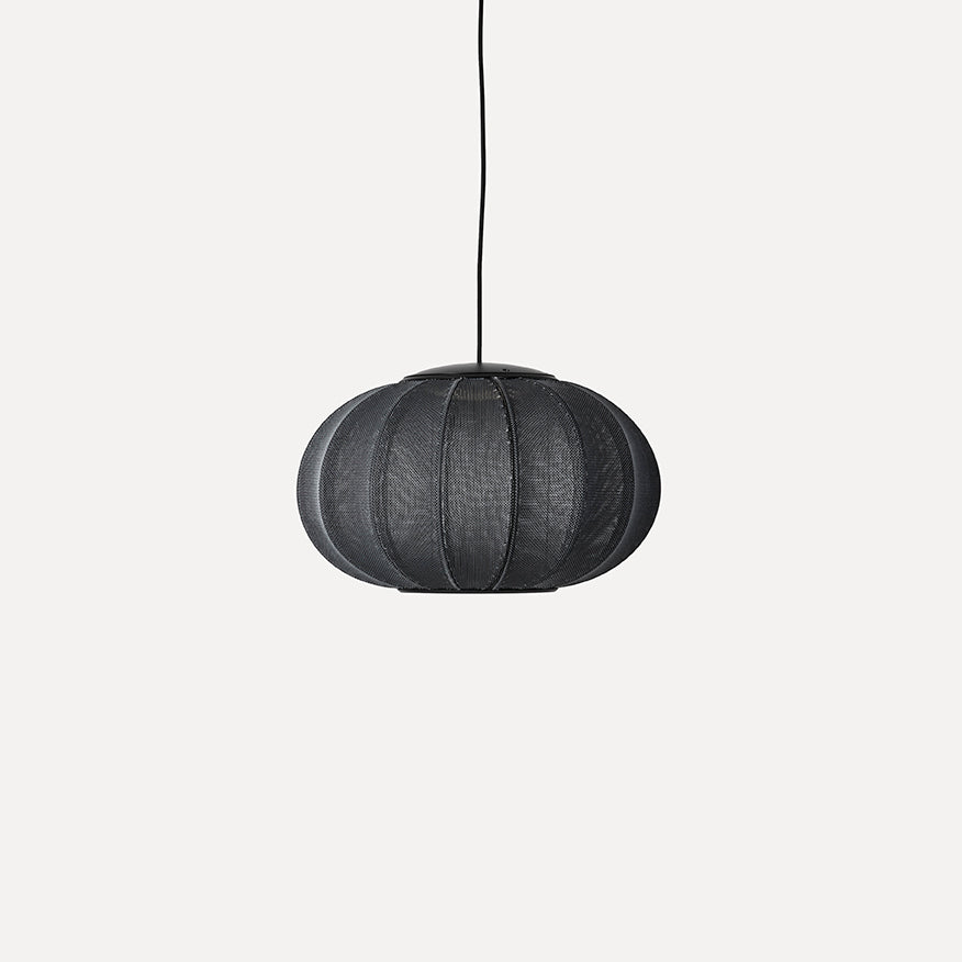 Knit-Wit 45 Oval Pendant LED, Black