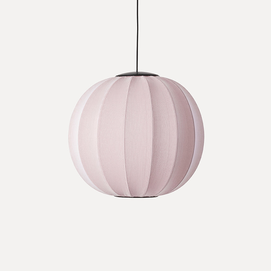 Knit-Wit 60 Round Pendant LED, Light Pink