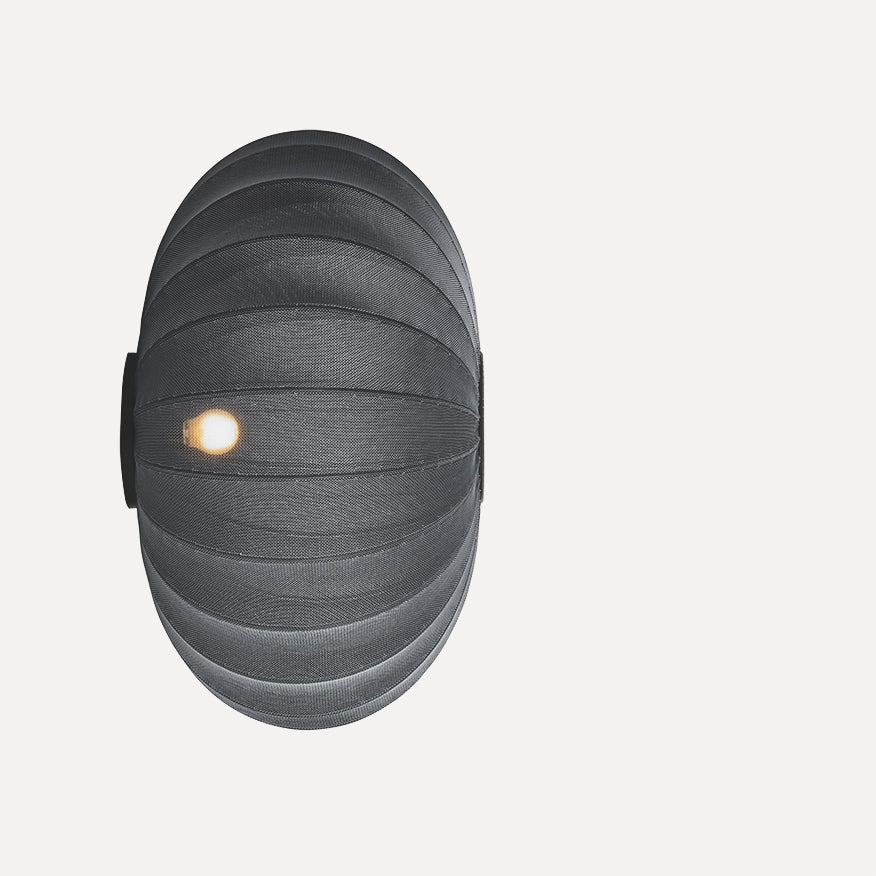 Knit-Wit 76 Oval Ceiling/Wall, Black