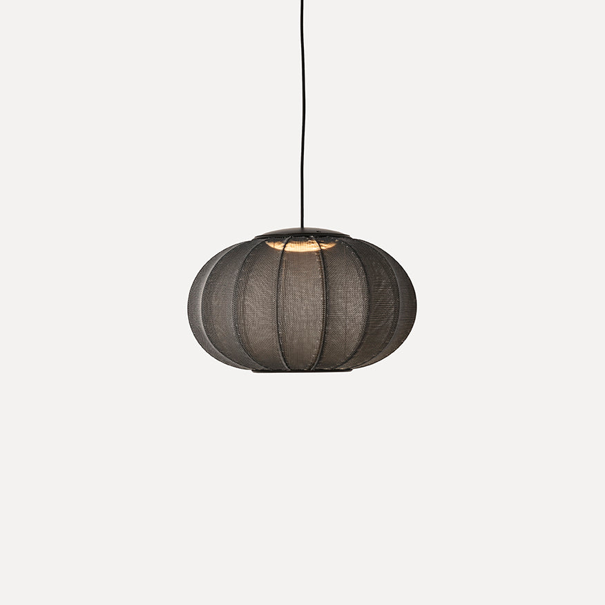 Knit-Wit 45 Oval Pendant LED, Black