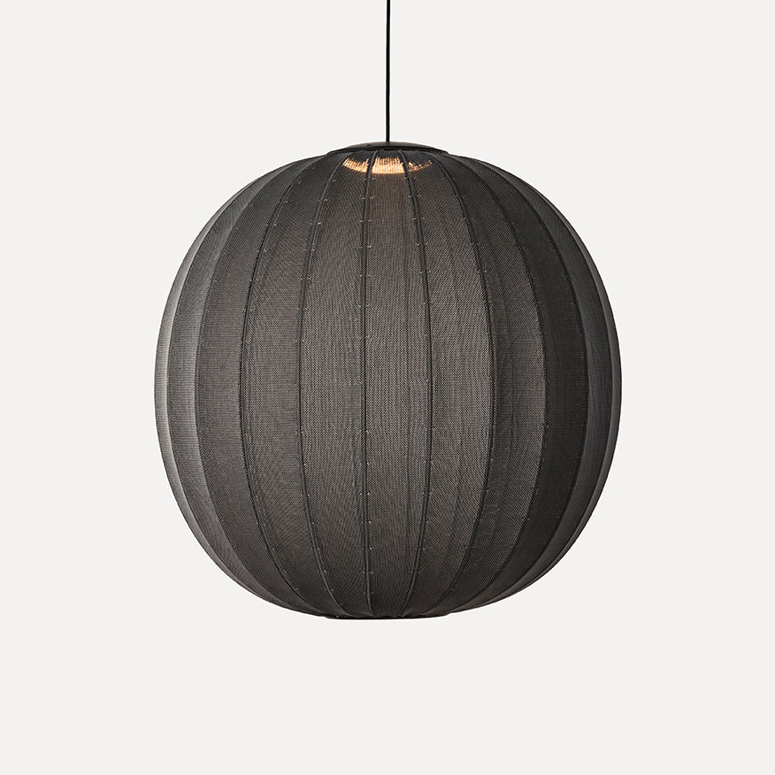 Knit-Wit 75 Round Pendant LED, Black
