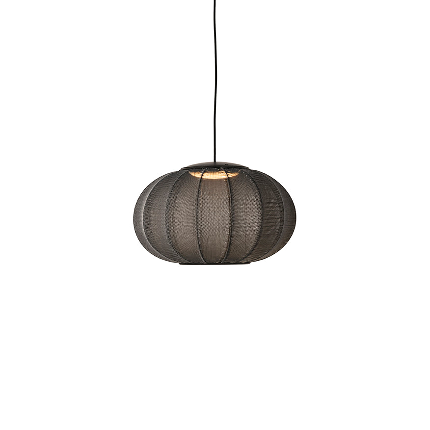 Knit-Wit 45 Oval Pendant LED, Black