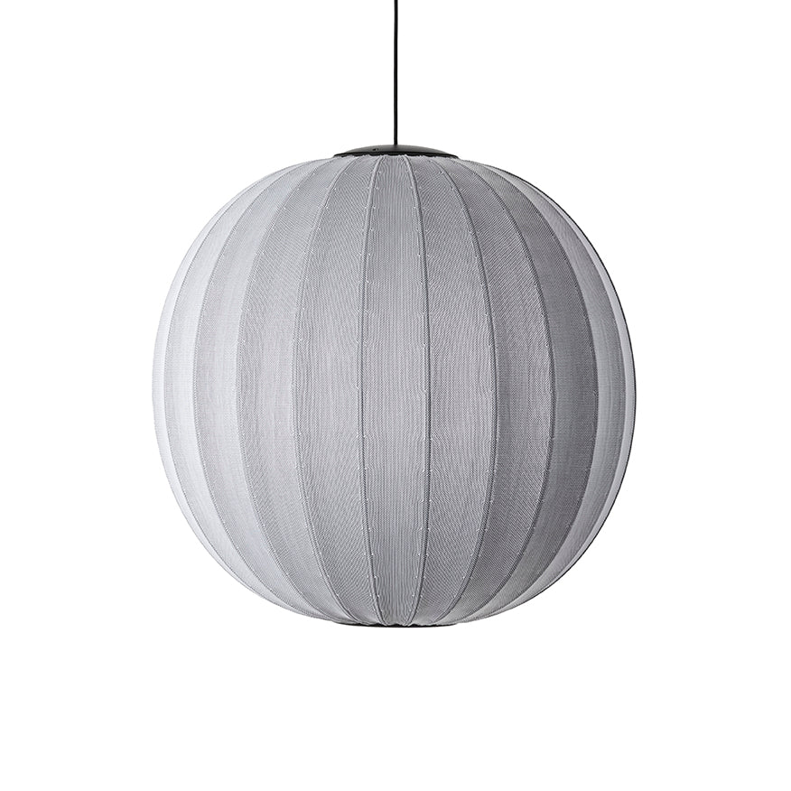 Knit-Wit 75 Round Pendant LED, Silver
