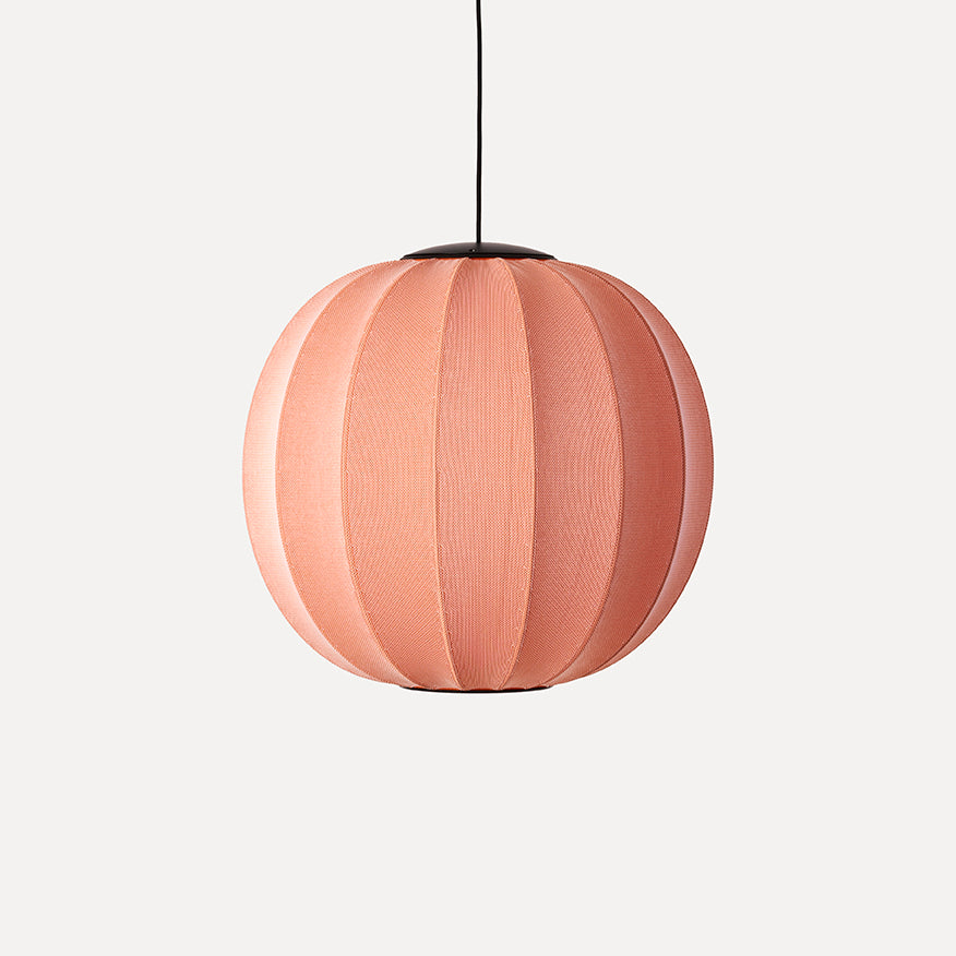 Knit-Wit 60 Round Pendant LED, Coral
