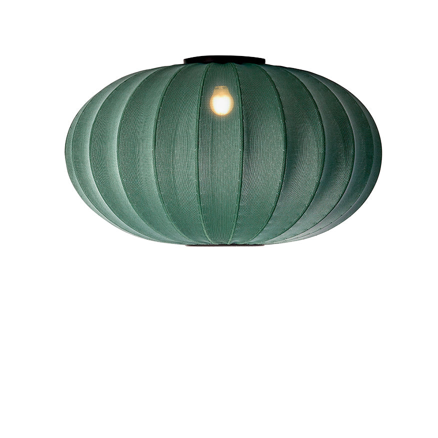 Knit-Wit 76 Oval Ceiling/Wall, Tweed Green