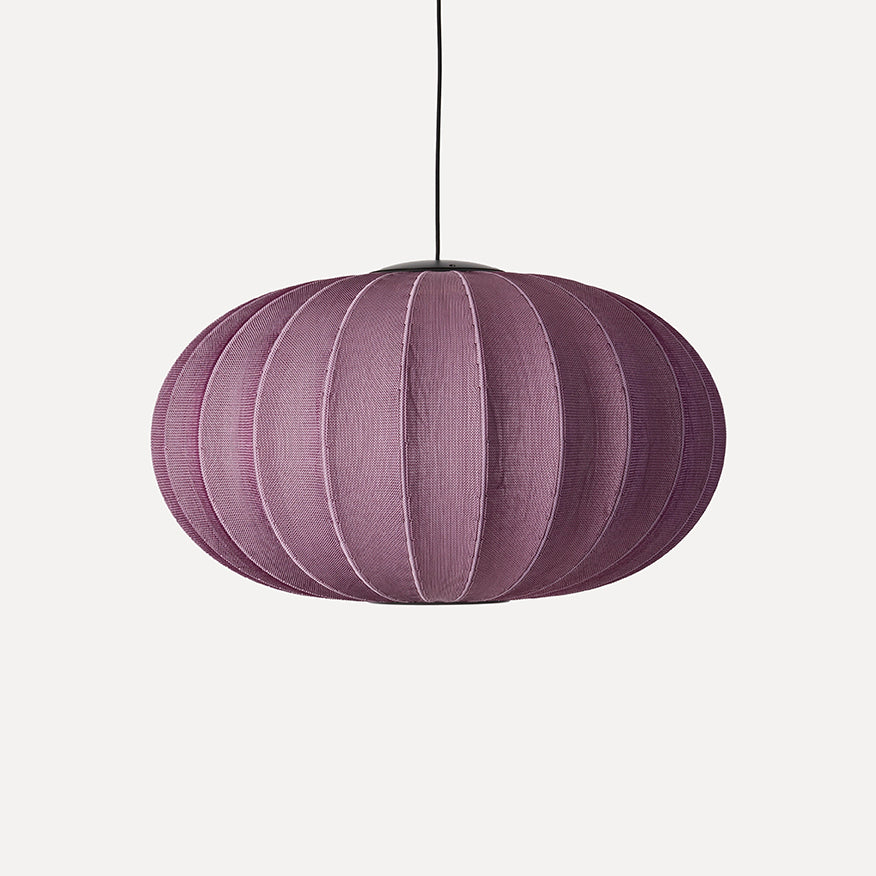 Knit-Wit 76 Oval Pendant LED, Burgundy