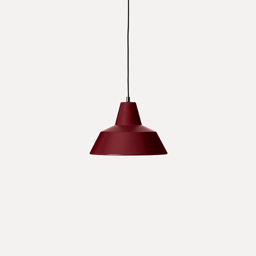 Workshop Lamp W3, Wine Red