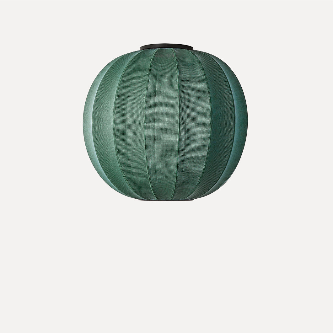 Knit-Wit 60 Round Ceiling, Tweed Green