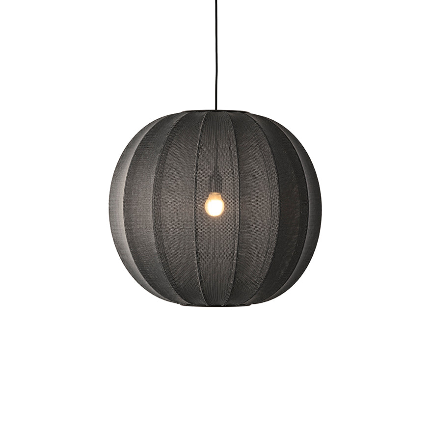 Knit-Wit 60 Round Pendant, Black