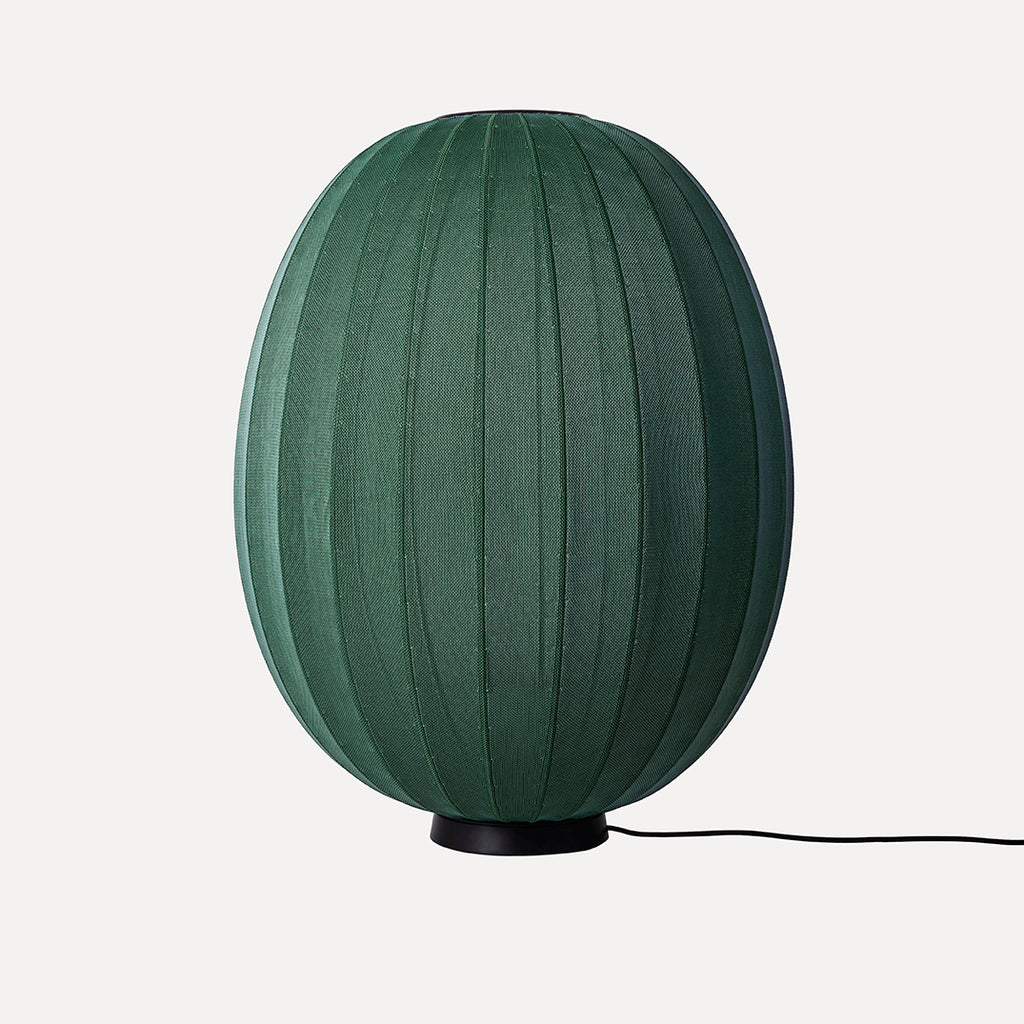 Knit-Wit 65 High Oval Floor Level, Tweed Green